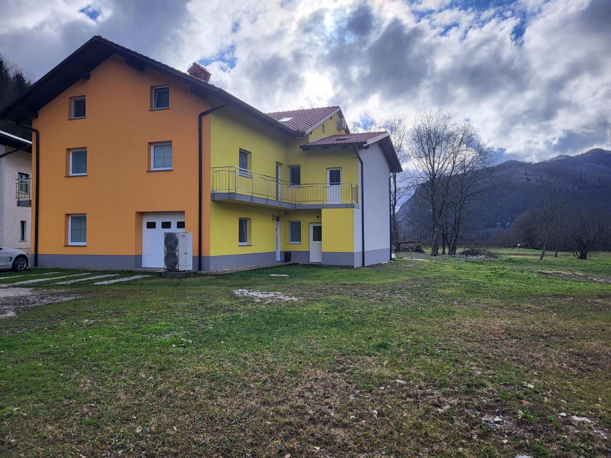 Apartma Jermol Most na Soči Buitenkant foto