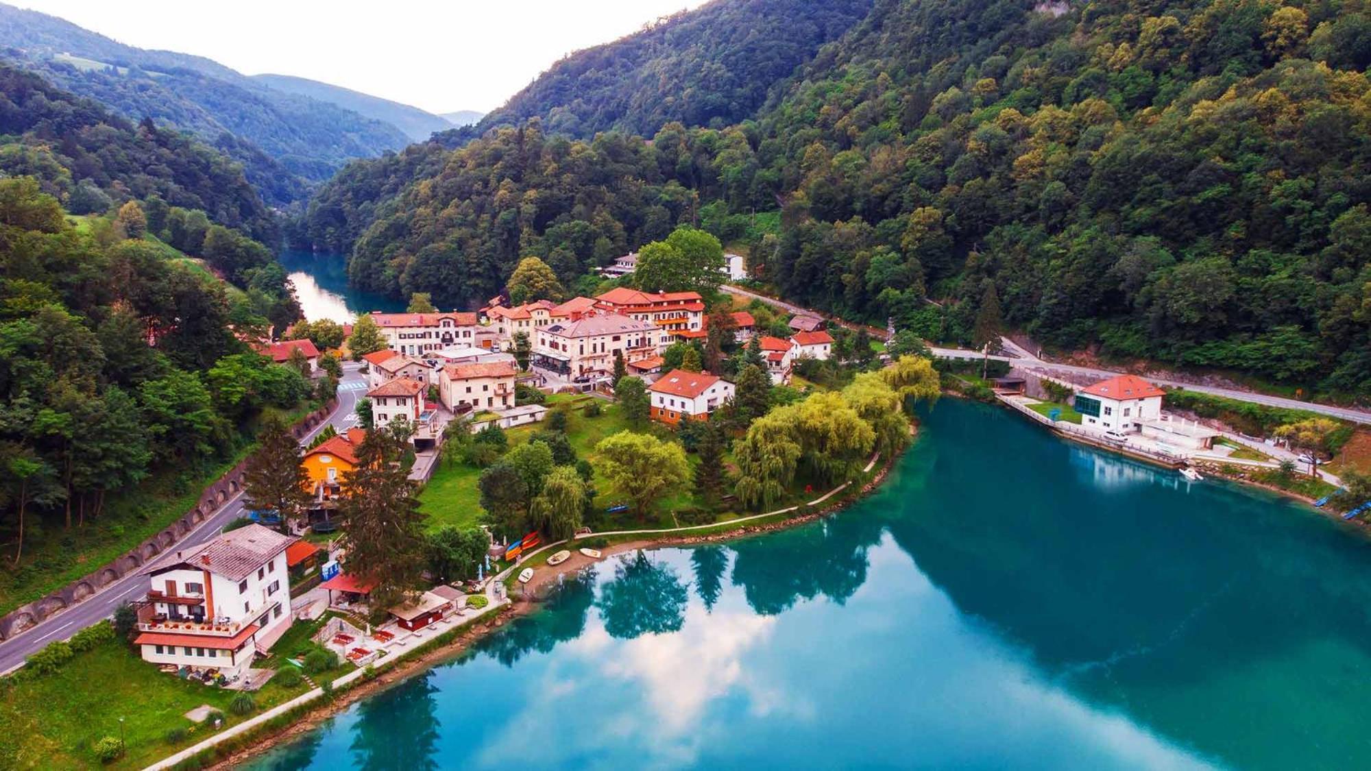 Apartma Jermol Most na Soči Buitenkant foto
